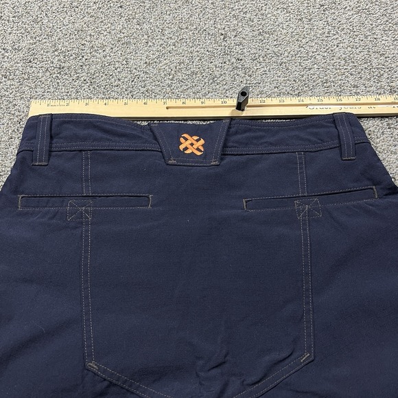 Thrive Workwear Pants Mens 34x32 Dark Blue Knee Pad FR Cargo HRC 2 Ripstop Twill - Picture 6 of 11